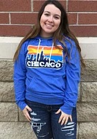 Rally Chicago Mens Skyline Long Sleeve Hoodie