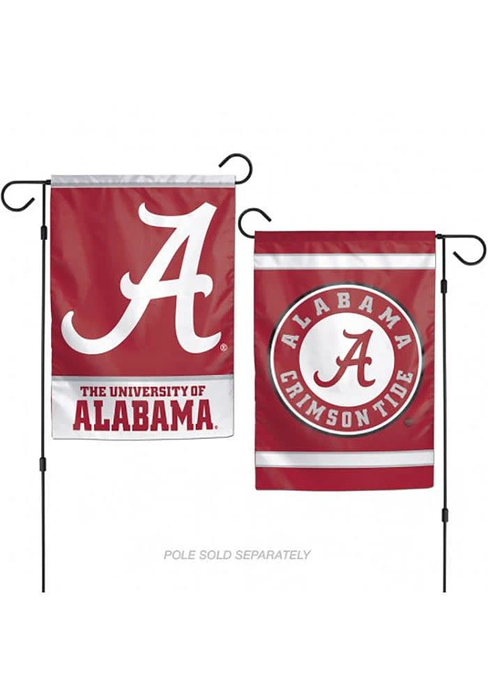 Alabama Crimson Tide 12x18 inch 2-Sided Garden Flag - Crimson