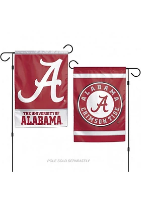 Alabama Crimson Tide 12x18 inch 2-Sided Garden Flag - Crimson