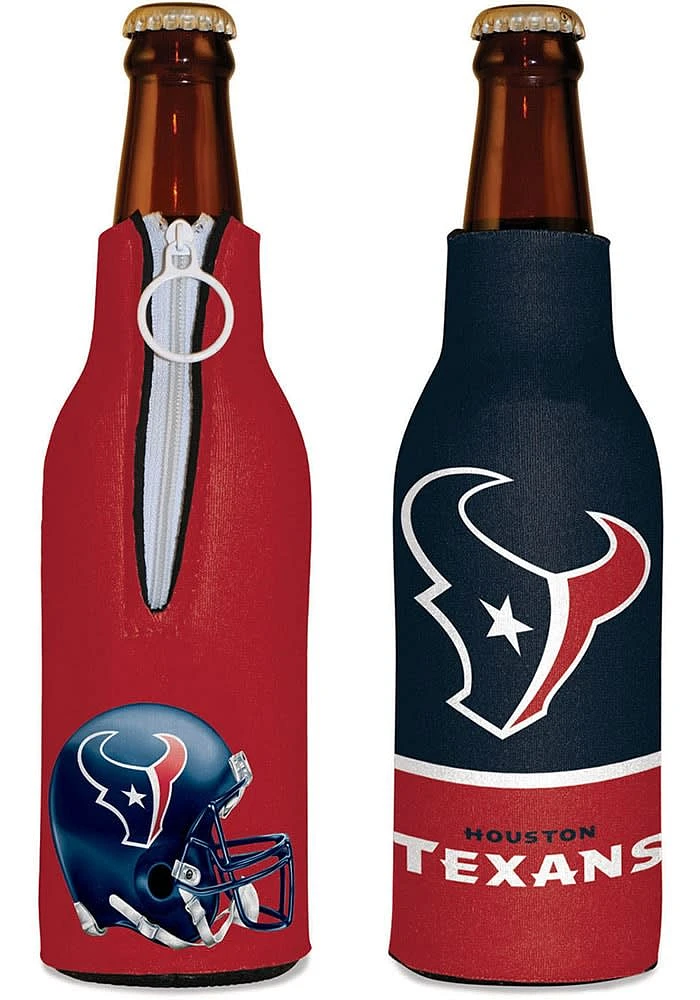 Houston Texans 2-Sided Bottle Coolie
