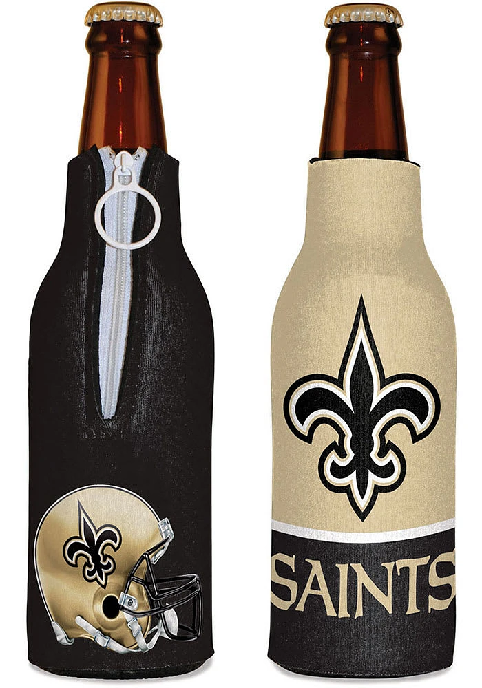 New Orleans Saints 2-Sided Bottle Coolie