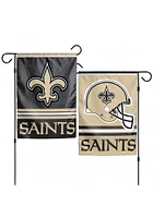 New Orleans Saints 12x18 inch 2-Sided Garden Flag - Gold