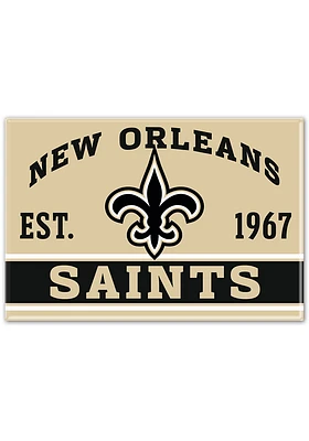 New Orleans Saints 2.5x3.5 Metal Magnet
