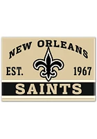 New Orleans Saints 2.5x3.5 Metal Magnet