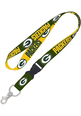 Green Bay Packers 1 inch Lanyard - Green