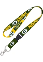 Green Bay Packers 1 inch Lanyard - Green