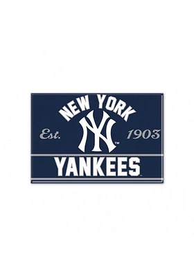 New York Yankees 2.5x3.5 Metal Magnet
