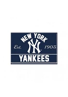New York Yankees 2.5x3.5 Metal Magnet