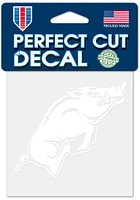 Arkansas Razorbacks 4x4 inch Auto Decal