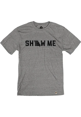 Rally Missouri Grey Show Me Short Sleeve Fashion T Shirt