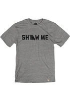 Rally Missouri Grey Show Me Short Sleeve Fashion T Shirt