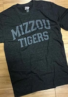Missouri Tigers Black Arch Team Name Short Sleeve Fashion T Shirt