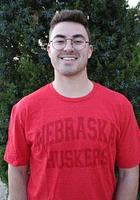 Nebraska Cornhuskers Red Arch Team Name Short Sleeve Fashion T Shirt