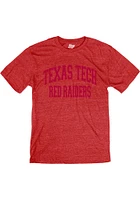 Texas Tech Red Raiders Arch Team Name Short Sleeve Fashion T Shirt