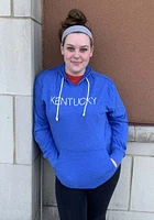 Rally Kentucky Mens Blue Disconnected Long Sleeve Hoodie