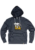 Rally Missouri Mens Navy Blue MO Beer Long Sleeve Hoodie