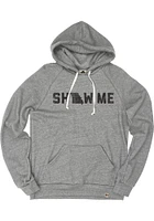 Rally Missouri Mens Grey Show Me Long Sleeve Hoodie