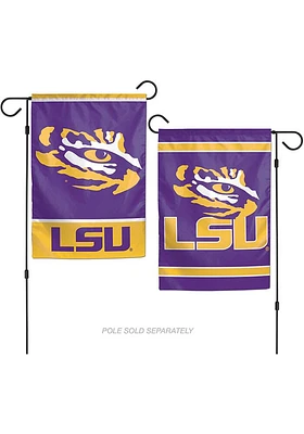 LSU Tigers 12x18 inch 2-Sided Garden Flag - Purple