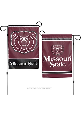 Missouri State Bears 12x18 inch 2-Sided Garden Flag - Maroon