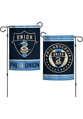 Philadelphia Union 12x18 inch 2-Sided Garden Flag - Blue
