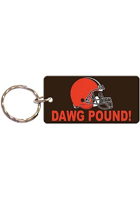 Cleveland Browns Dawg Pound Keychain - Brown