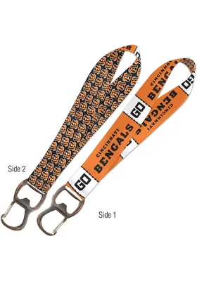 Cincinnati Bengals Bottle Opener Keystrap Lanyard