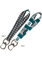 Philadelphia Eagles Bottle Opener Keystrap Lanyard - Midnight Green