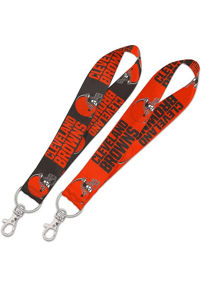 Cleveland Browns Keystrap Lanyard - Black