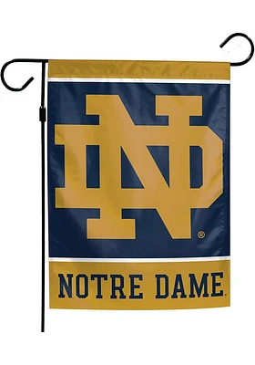 Notre Dame Fighting Irish 12x18 inch 2-Sided Garden Flag - Navy Blue
