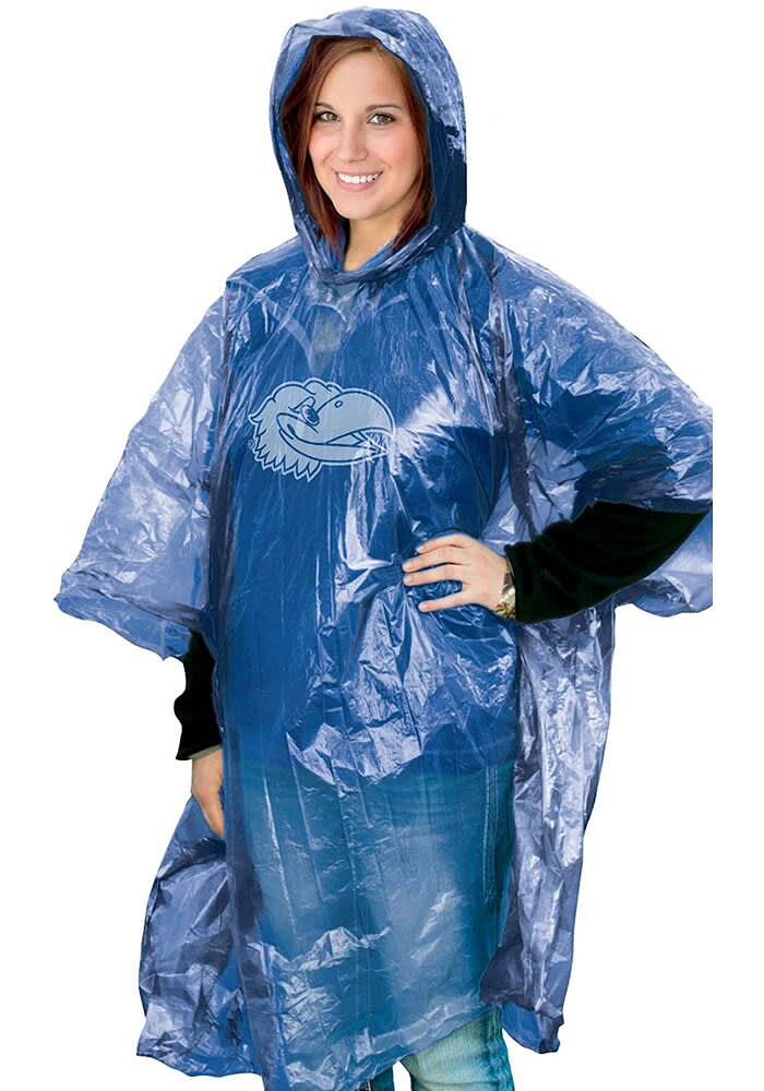 Kansas Jayhawks lightweight poncho Poncho