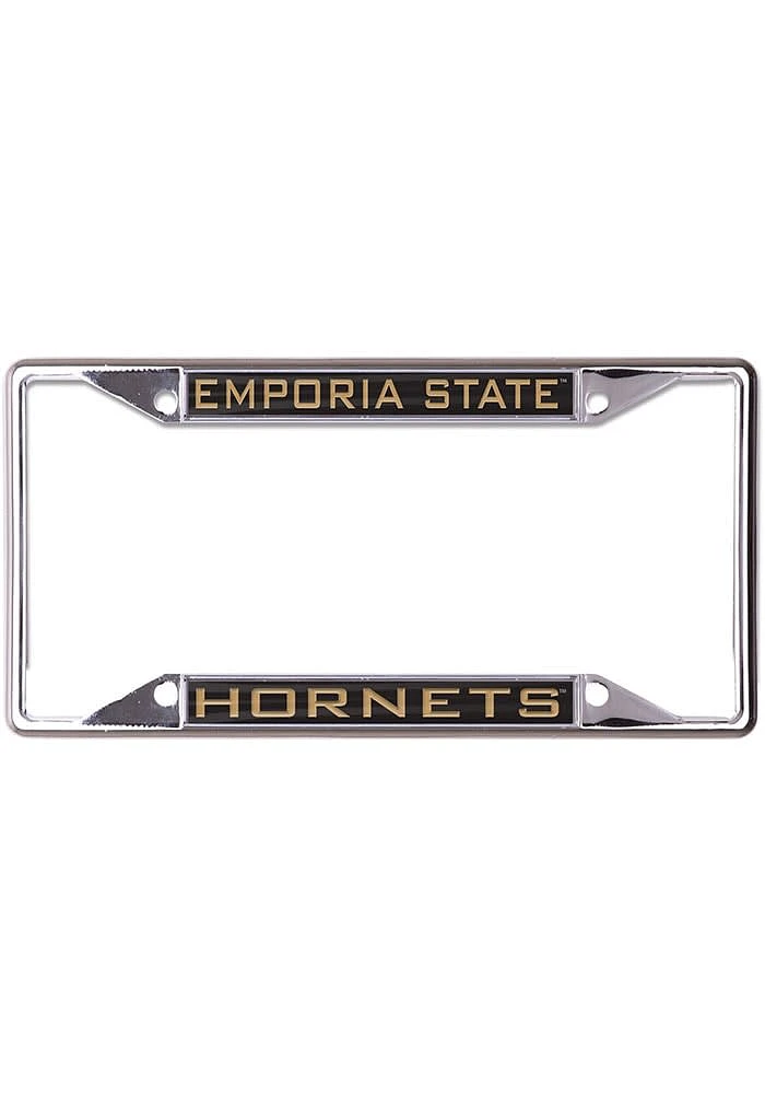 Emporia State Hornets Metallic License Frame