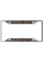 Emporia State Hornets Metallic License Frame