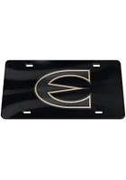 Emporia State Hornets Black Acrylic Car Accessory License Plate