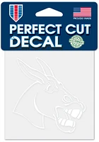 Central Missouri Mules 4x4 inch Auto Decal - White