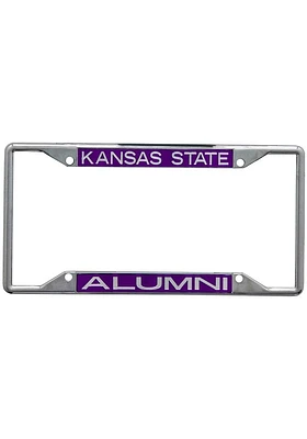 K-State Wildcats Alumni License Plate Frame - Purple