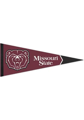 Missouri State Bears 12x30 Logo Premium Pennant - Maroon