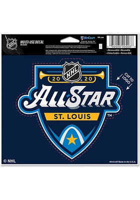 St Louis Blues 2020 All Star Game Auto Decal - Blue