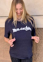 Rally Kansas City Monarchs Navy Blue Cursive Name Short Sleeve Fashion T Shirt