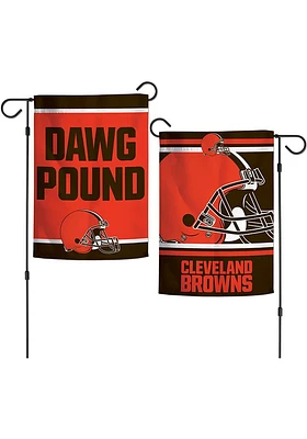 Cleveland Browns 2-Sided Garden Flag - Orange