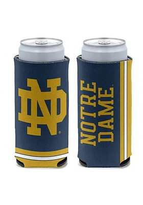 Notre Dame Fighting Irish Striped Shamrock Logo Slim Coolie
