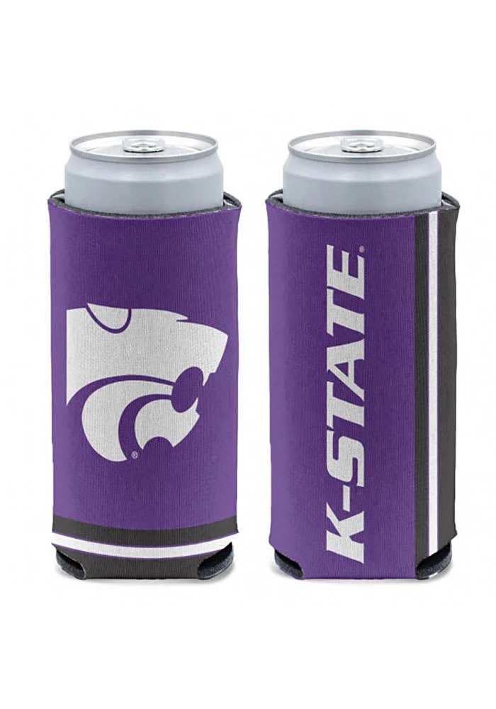 K-State Wildcats Striped Primary Logo Slim Coolie