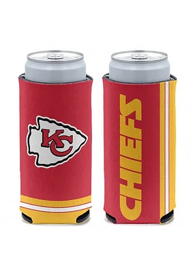 Kansas City Chiefs Striped Primary Logo Slim Coolie
