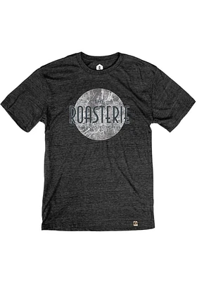 Rally Kansas City Black The Roasterie Short Sleeve Fashion T Shirt