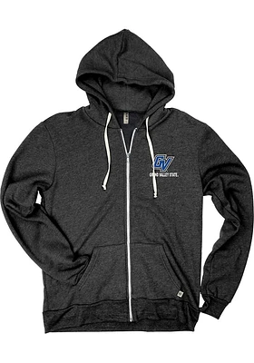 Grand Valley State Lakers Mens Black Madison Long Sleeve Zip Fashion