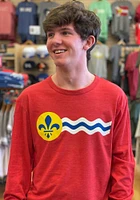 Rally St Louis Red City Flag Long Sleeve Fashion T Shirt
