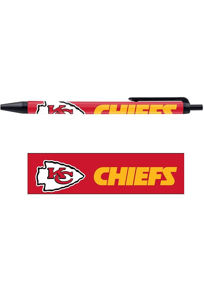 Kansas City Chiefs 5 Pack Pens Pen Set - Red