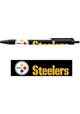 Pittsburgh Steelers 5 Pack Pens Pen Set - Black