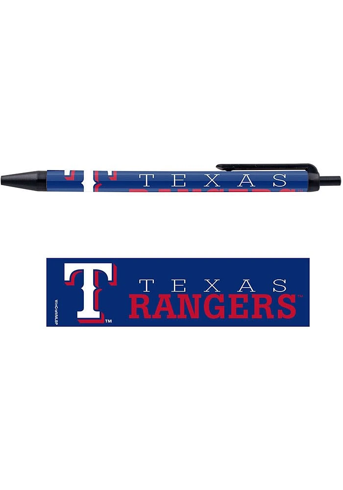Texas Rangers 5 Pack Pens Pen Set - Red