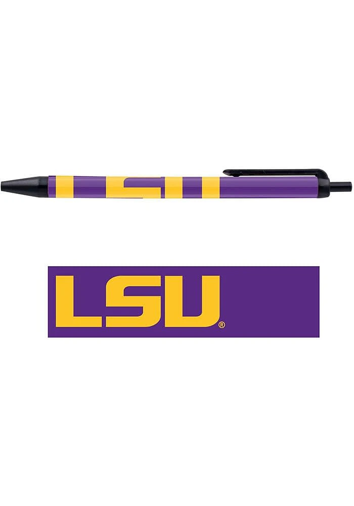 LSU Tigers 5 Pack Pens Pen Set - Purple