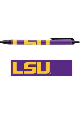 LSU Tigers 5 Pack Pens Pen Set - Purple